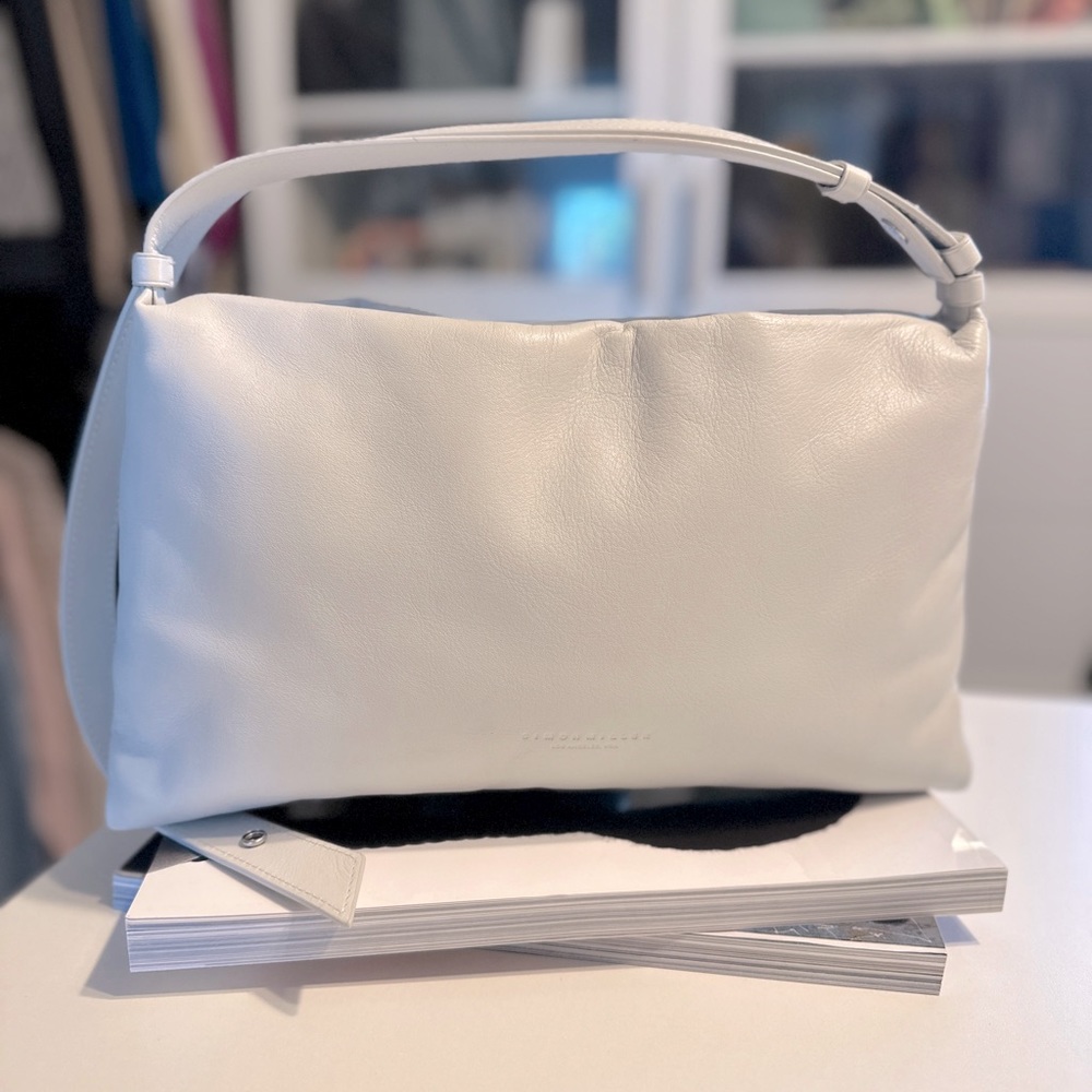Simon Miller White Leather Bag